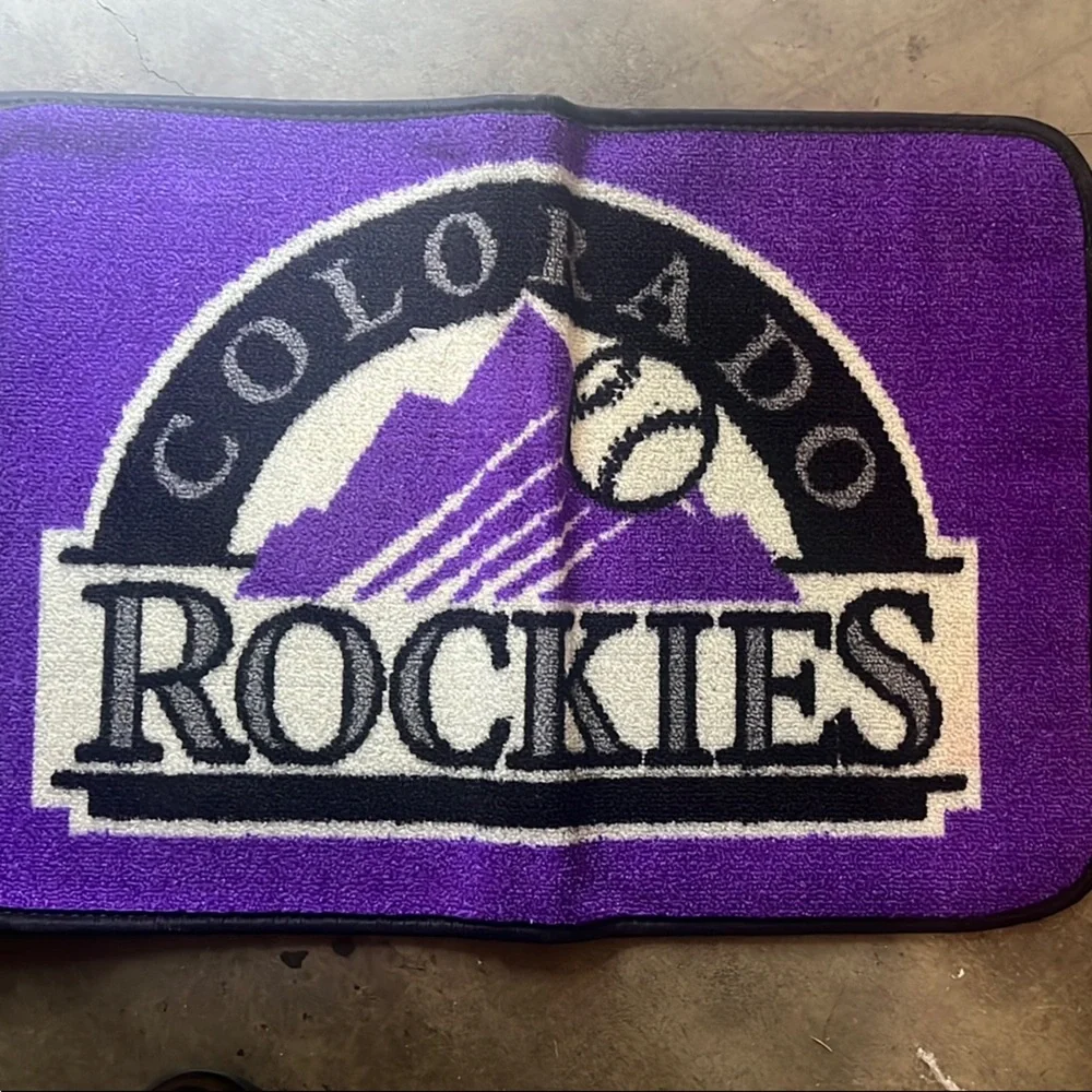 Colorado Rockies Purple Rug